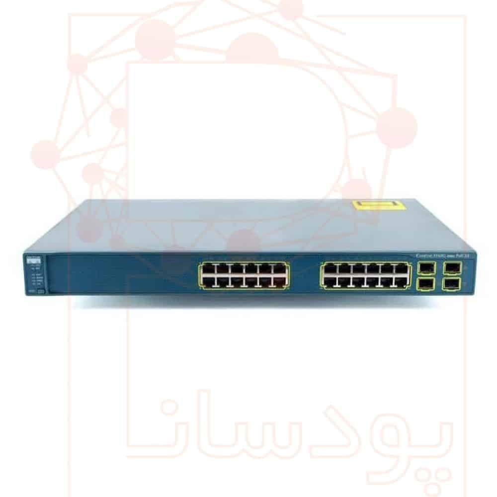 سوئیچ سیسکو 3560G-24PS-S — تصویر ۳