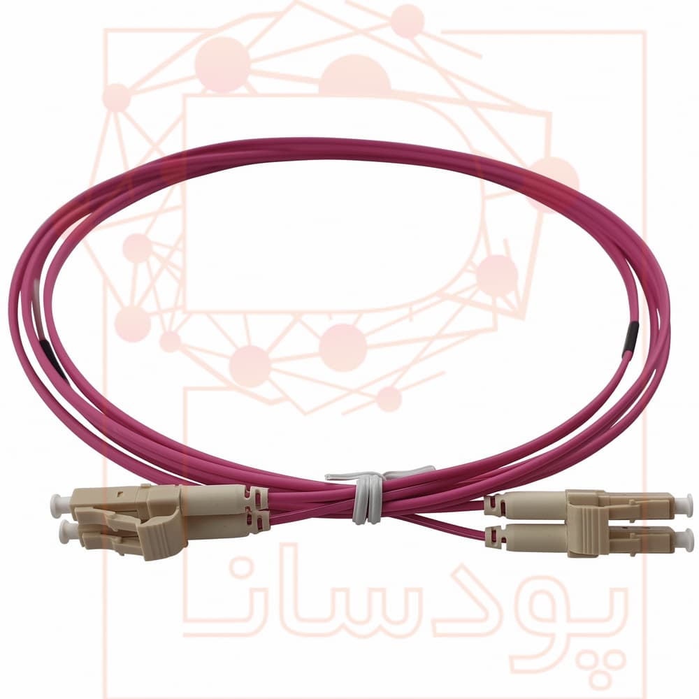 پچ کورد فیبر نوری OM4 نگزنس LC-LC دو متری وارداتی N122.7LLA2