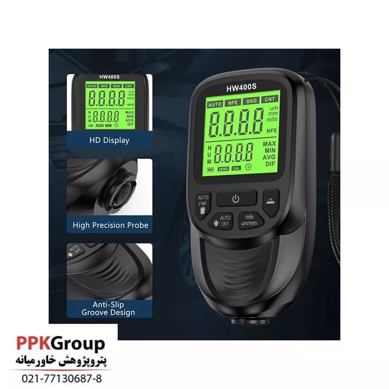 ضخامت سنج رنگ مدل HW-400S — تصویر ۶