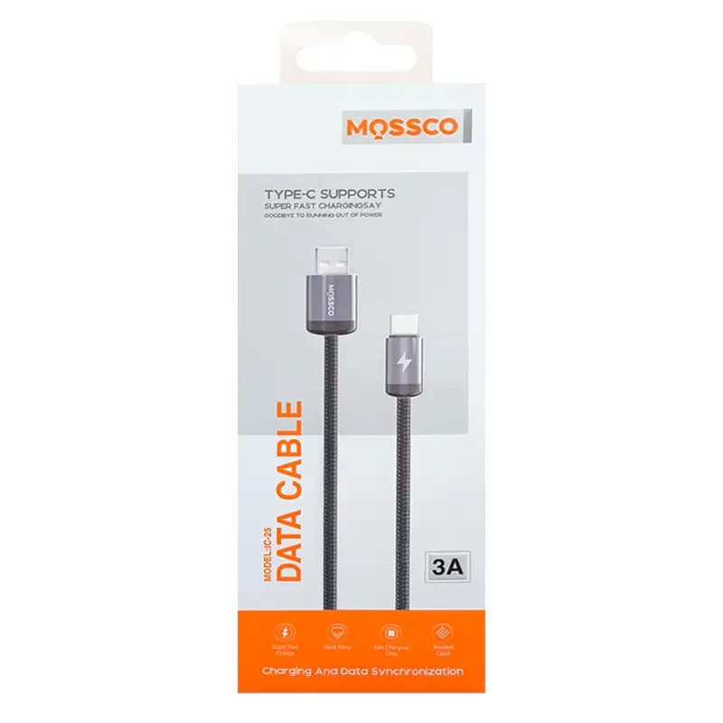کابل شارژ تایپ سی MOSSCO IC-25 — تصویر ۵
