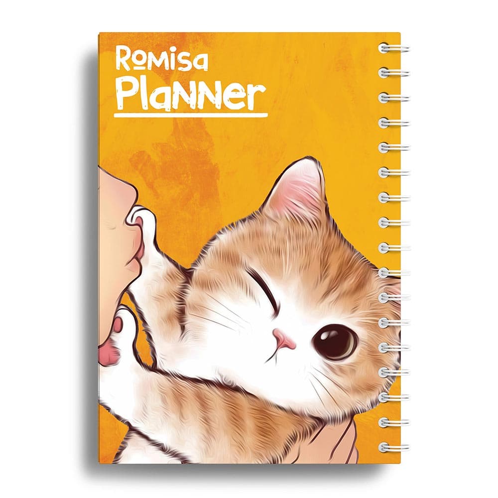 دفتر برنامه ریزی (پلنر planner) طرح گربه کد 0019 — تصویر ۲