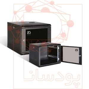 رک دیواری 9 یونیت عمق 60 سانتی متر پایا سیستم پنل بغل باز شو