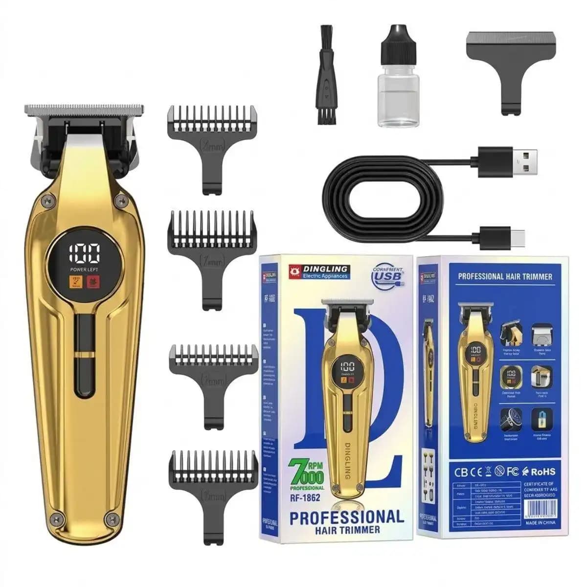 ماشین اصلاح خط زن دینگ لینگ Dingling RF-1862 — تصویر ۶