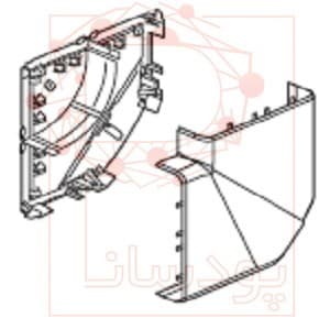 زاویه تخت ترانک لگراند 105×50 با درب 85 و پارت نامبر 010785 — تصویر ۱۲