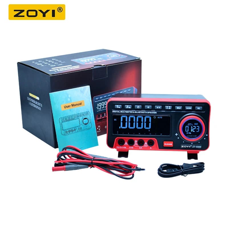 مولتی متر دیجیتال زویی مدل ZT-5566 — تصویر ۶