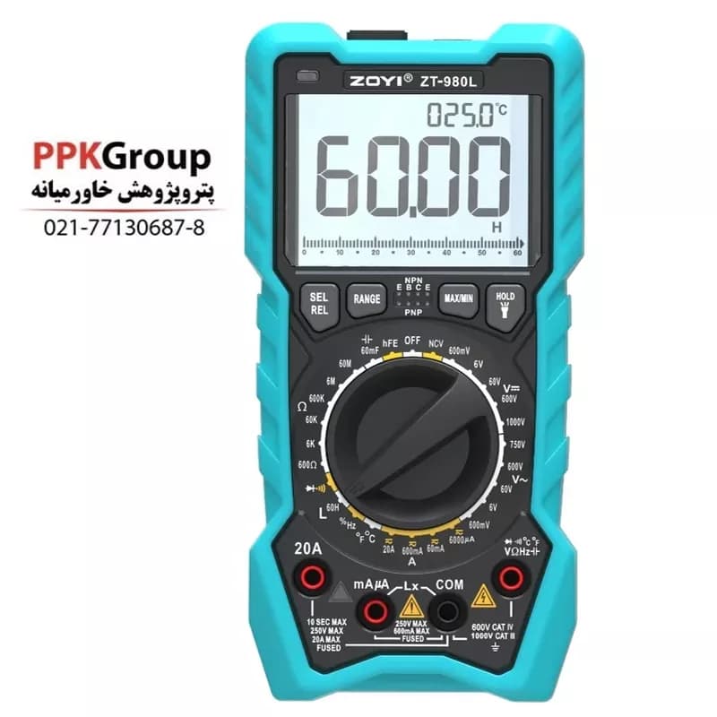 ال سی آر متر و مولتی متر زویی مدل ZT-980L
