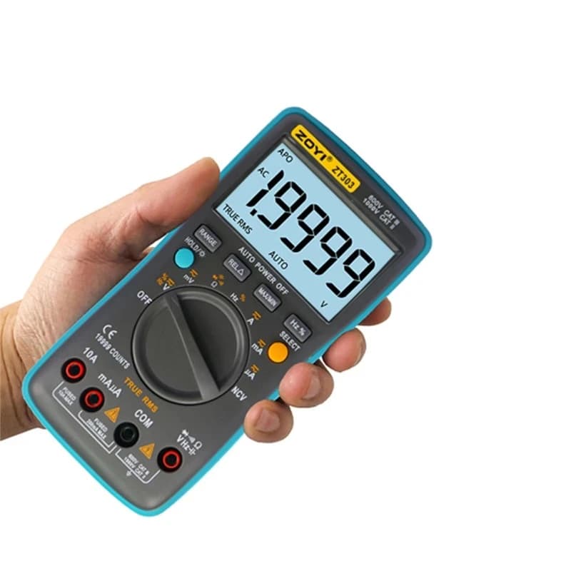 مولتی متر دیجیتال زویی مدل ZT-303 — تصویر ۳