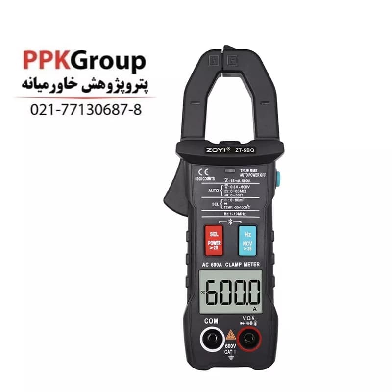 مولتی متر کلمپی بلوتوثی زویی مدل ZT-5BQ