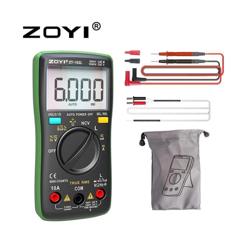 ال سی آر متر و مولتی متر زویی مدل ZT-102L — تصویر ۴