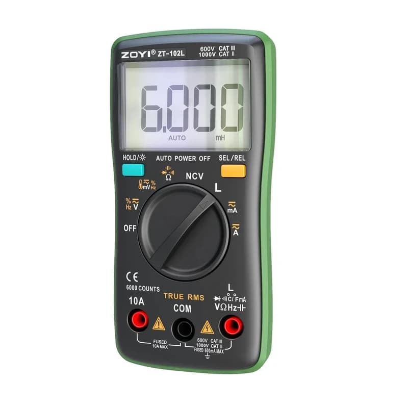 ال سی آر متر و مولتی متر زویی مدل ZT-102L — تصویر ۹