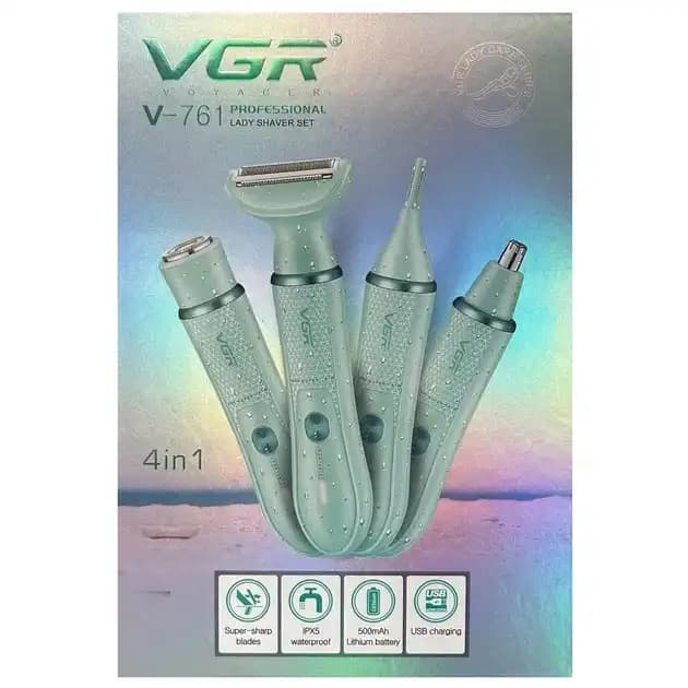شیور اصلاح بانوان وی جی آر VGR V-761 — تصویر ۵