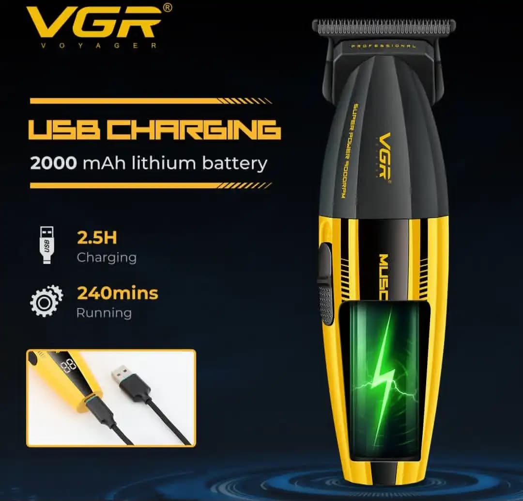 ست ماشین اصلاح وی جی آر VGR V-285+285T — تصویر ۵