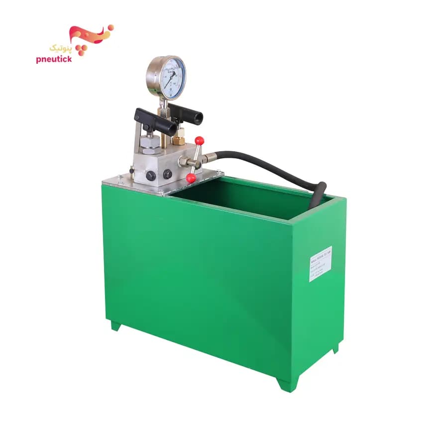 تست پمپ هیدرواستاتیک دستی فشارقوی 1000 بار KYOWA