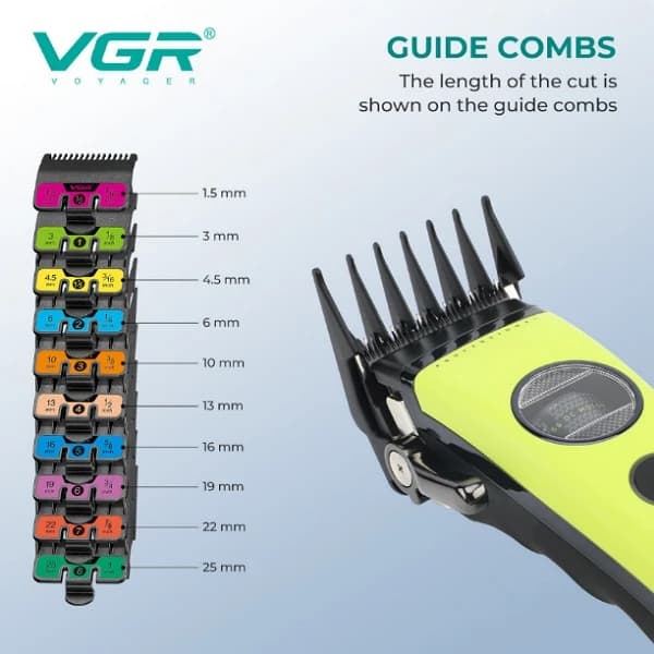 ماشین اصلاح وی جی آر VGR V-880C — تصویر ۳