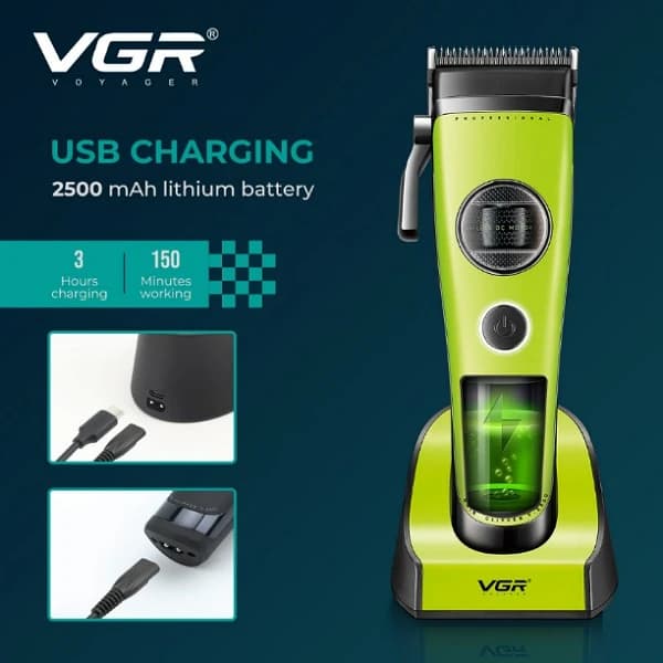 ماشین اصلاح وی جی آر VGR V-880C — تصویر ۷