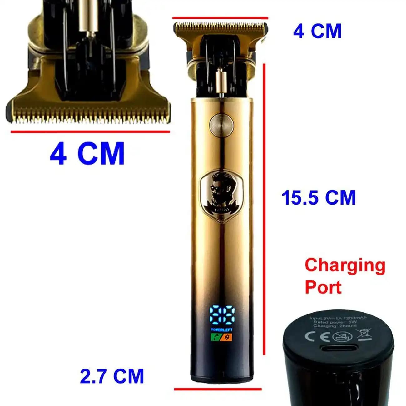 ماشین اصلاح خط زن کیمی Kemei km-252 — تصویر ۳