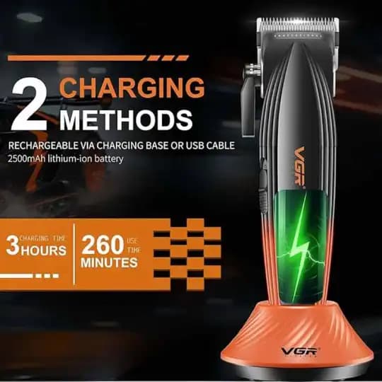 ست ماشین اصلاح وی جی آر VGR V-889T+889C — تصویر ۹