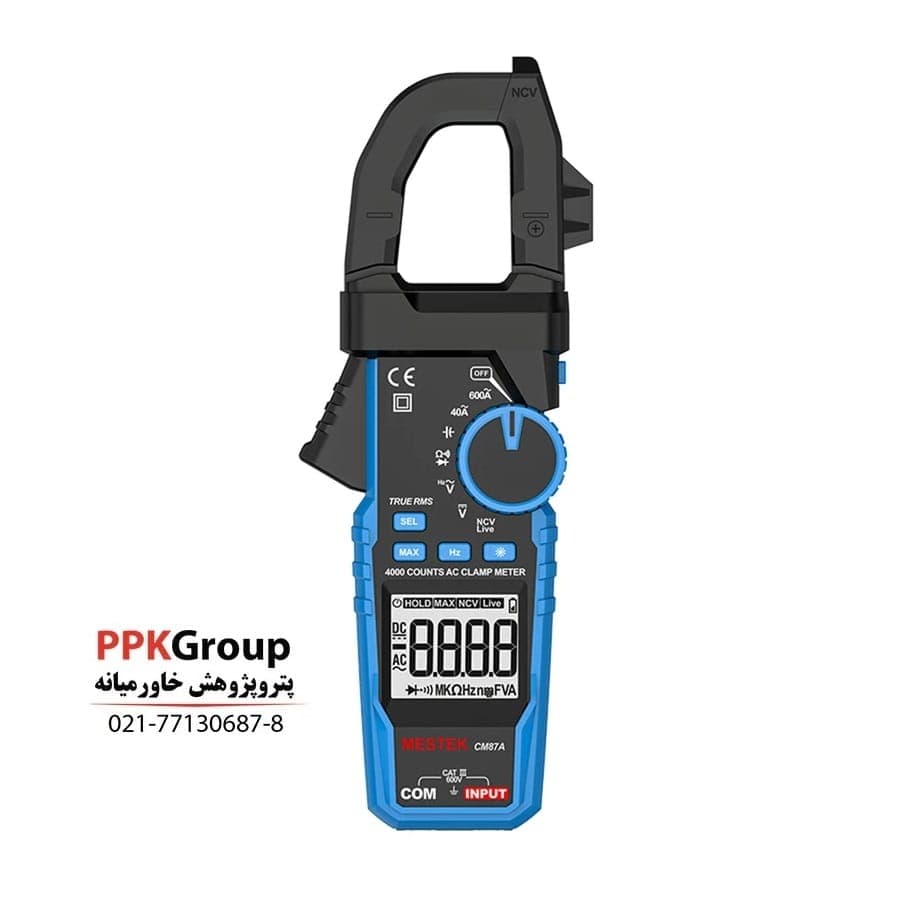 مولتی متر کلمپی دیجیتال مستک مدل CM87A