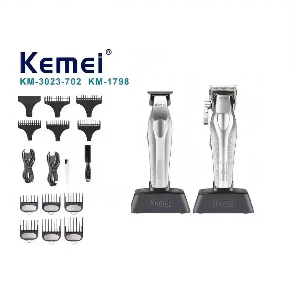 ست ماشین اصلاح کیمی Kemei km-1798+3023-702 — تصویر ۱۰