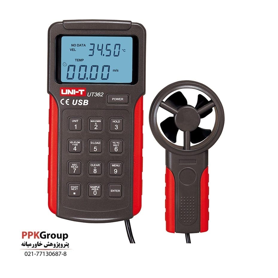 سرعت سنج باد یونی تی مدل UNI-T UT362 — تصویر ۸