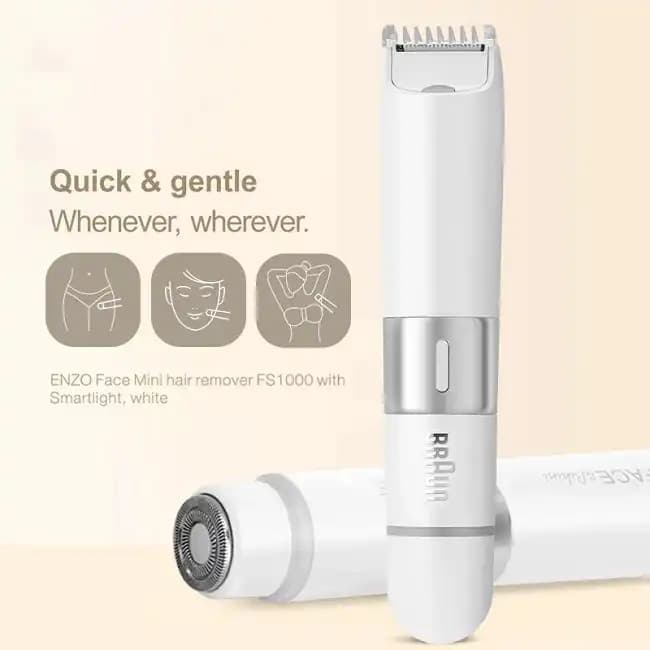 شیور اصلاح صورت و بدن بانوان براون BRAUN BS2000 — تصویر ۲