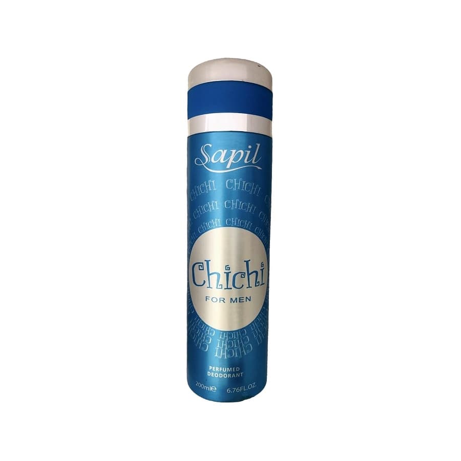 اسپری چی چی آبی blue chi chi مردانه اصلی حجم 200 میلی لیتر