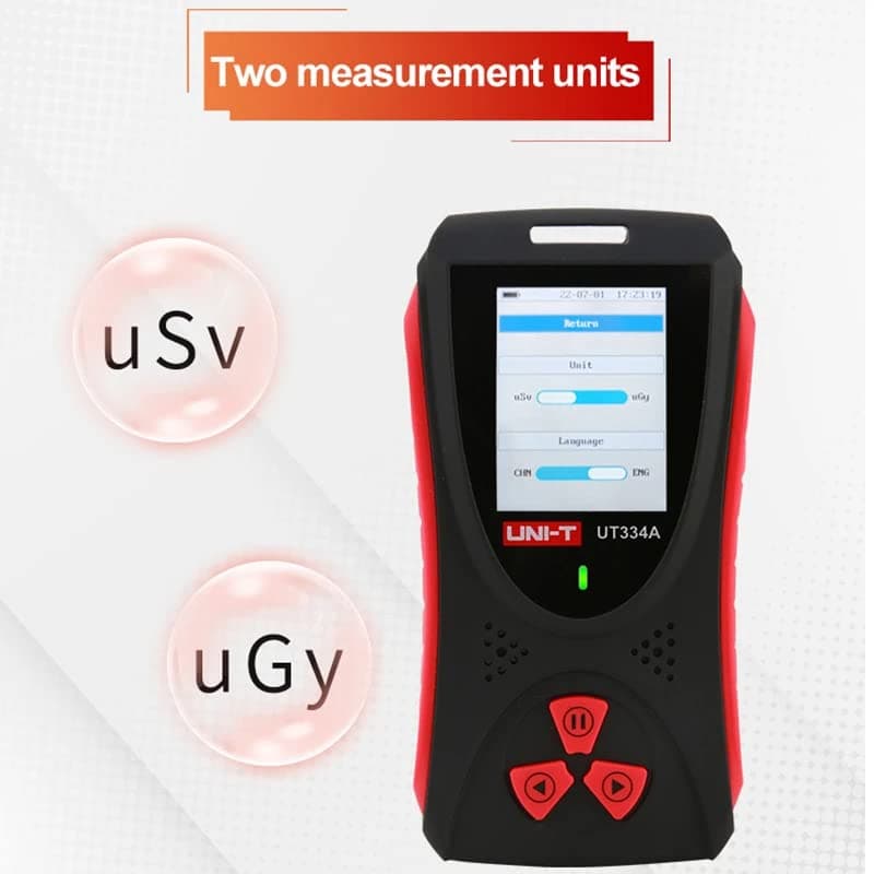 رادیومتر و دزیمتر یونی تی مدل UNI-T UT334A — تصویر ۳