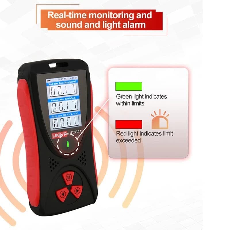 رادیومتر و دزیمتر یونی تی مدل UNI-T UT334A — تصویر ۷