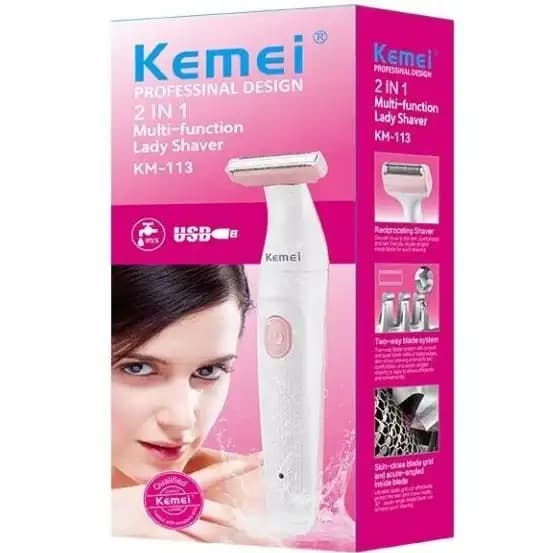 ماشین اصلاح بانوان کیمی kemei km-113 — تصویر ۷