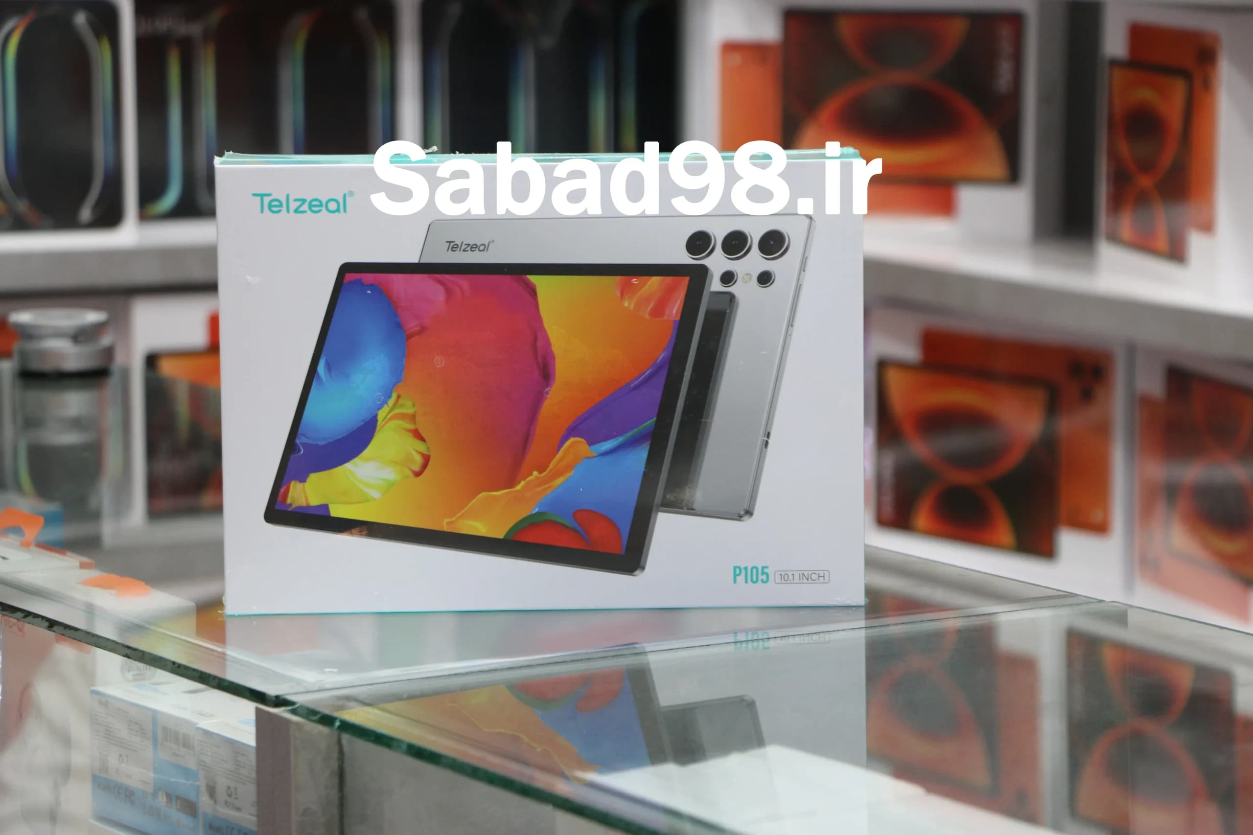 تبلت Telzeal P105 | 4GB RAM | 64GB ROM | 10.1 inch همراه با قلم + کیبورد + استند + موس + گلس + تبدیل otg