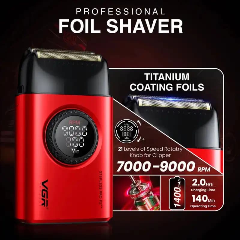 ست ماشین اصلاح زن وی جی آر VGR V-977+377 — تصویر ۱۲