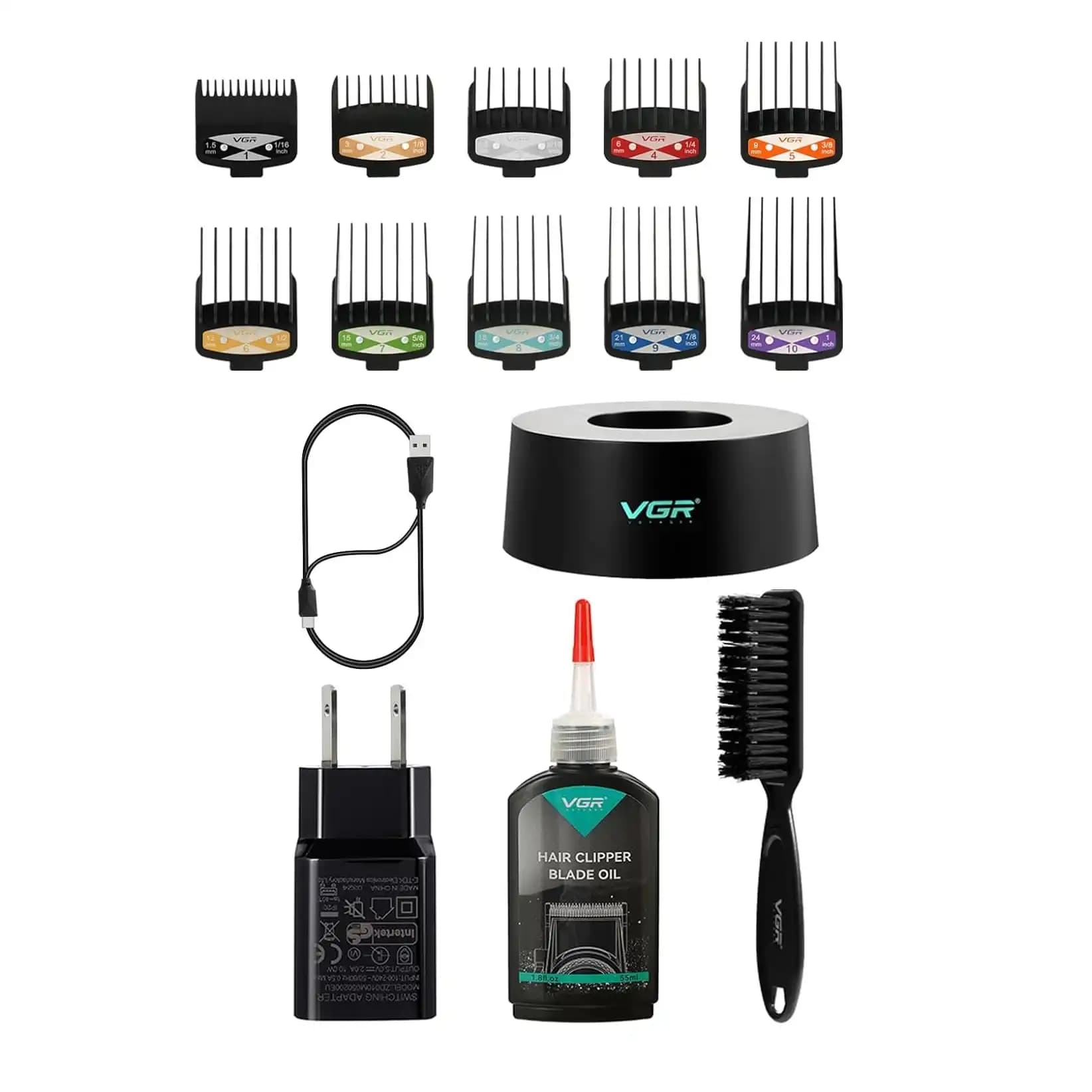 ماشین اصلاح VGR وی جی آر V-001 Blue — تصویر ۴