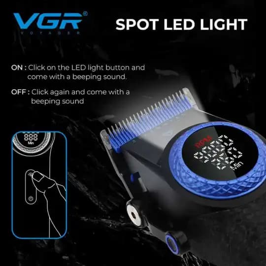 ماشین اصلاح VGR وی جی آر V-001 Blue — تصویر ۹