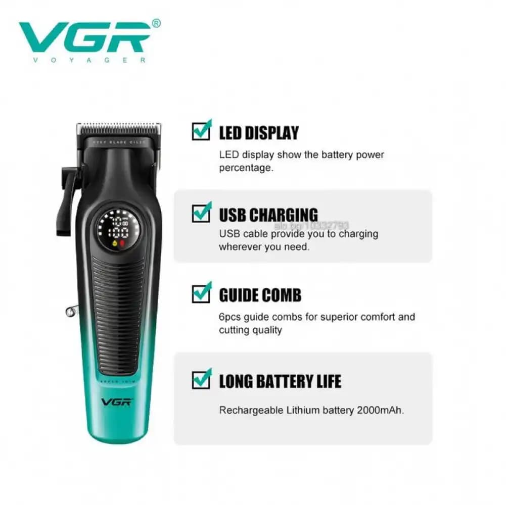 پک ماشین اصلاح vgr وی جی آر v-196+996 — تصویر ۹