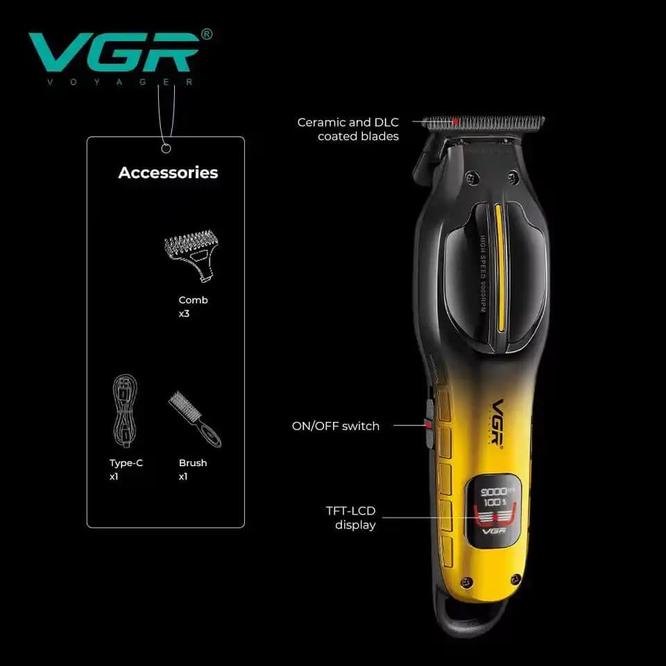 ماشین اصلاح خط زن وی جی آر v-226 — تصویر ۶