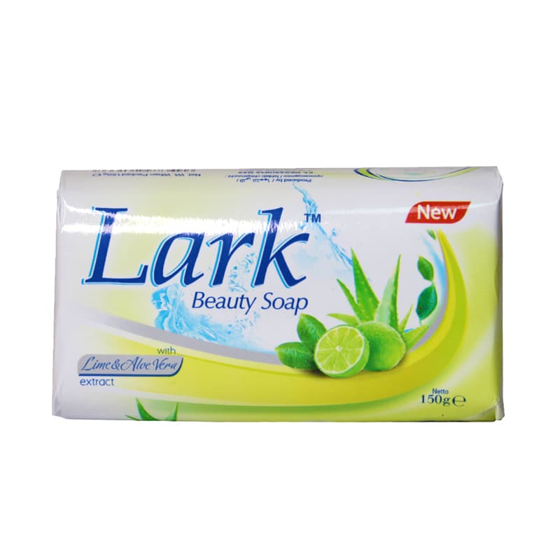 صابون لارک Lark مدل Limon & Aloe Vera بسته ۶ عددی