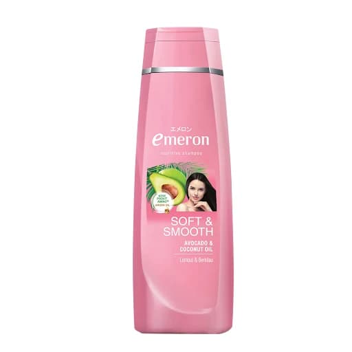 شامپو مو امرون emeron مدل نرم کننده مو SOFT SMOOTH حجم 340 میلی لیتر — تصویر ۲