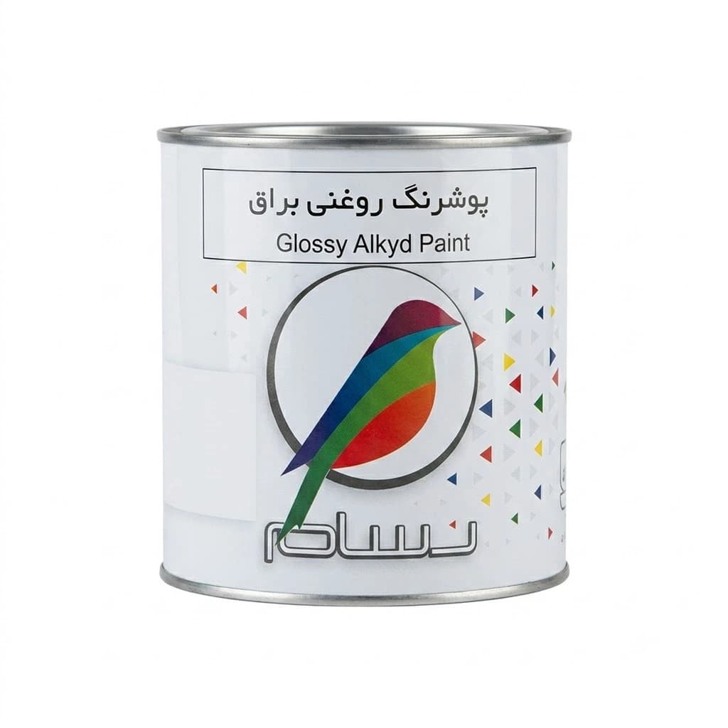 رنگ روغنی سفید براق کوارت رسام
