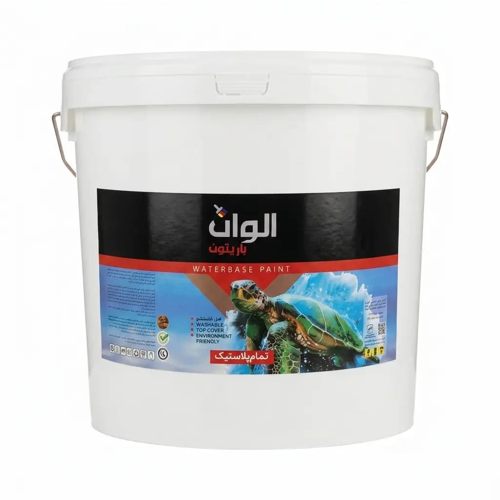 رنگ تمام پلاستیک 4 کیلویی الوان