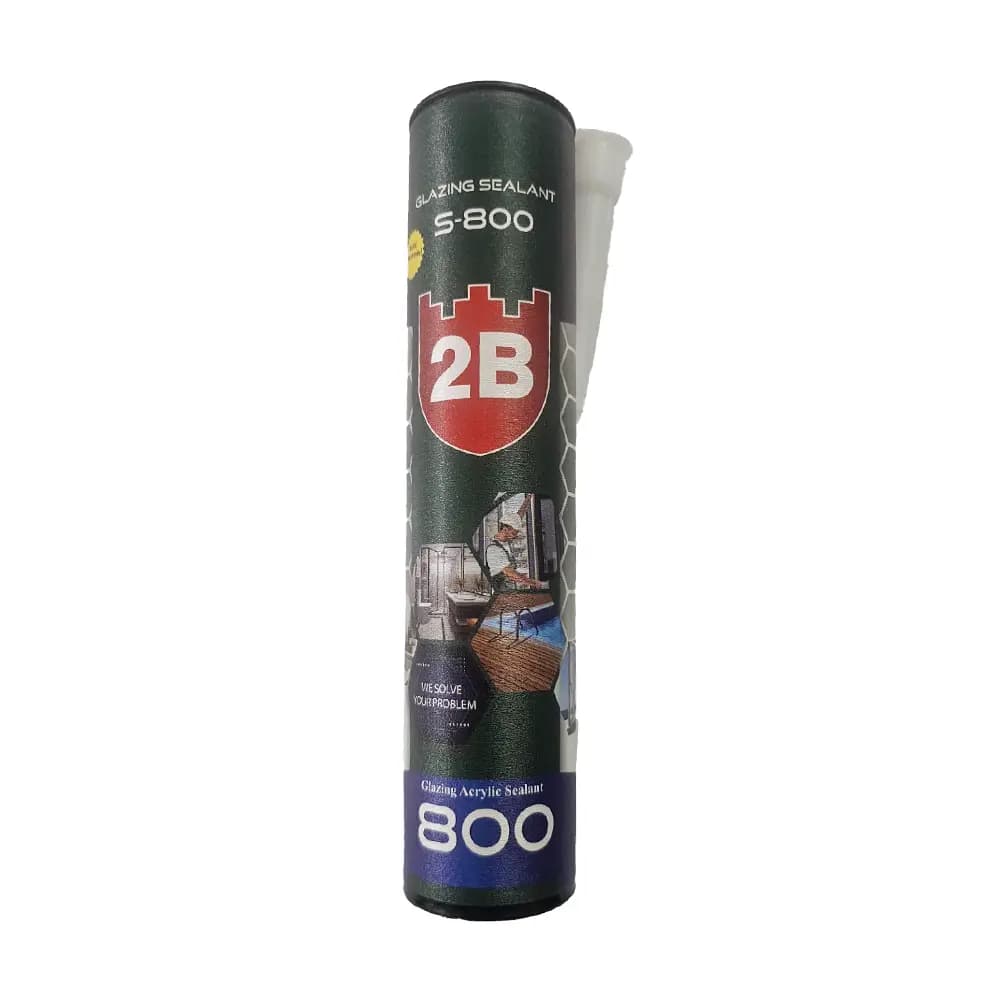 چسب سیلیکون مشکی 280 میل s-800 2B
