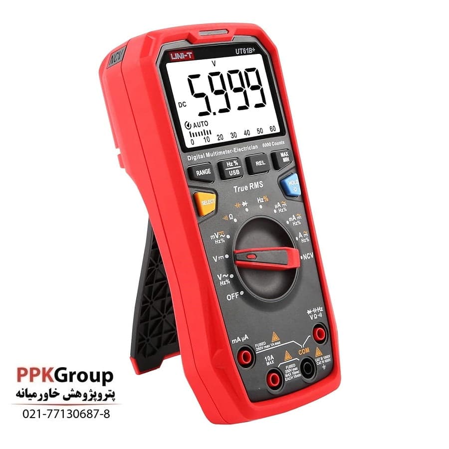 مولتی متر دیجیتال یونی-تی مدل +UT61B — تصویر ۳