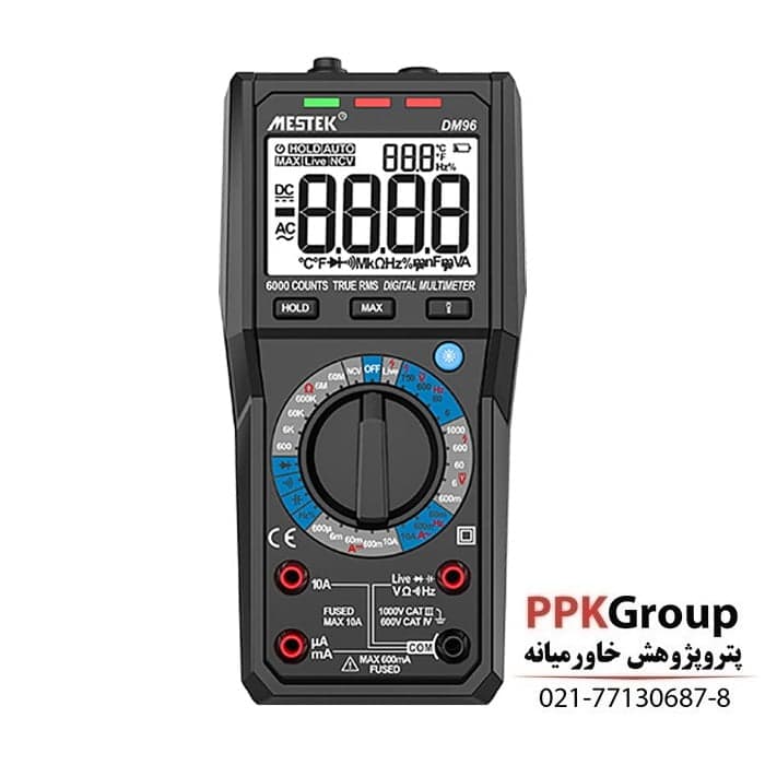 مولتی متر دیجیتال مستک مدل DM96A — تصویر ۲