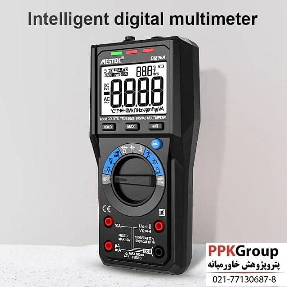 مولتی متر دیجیتال مستک مدل DM96A — تصویر ۵