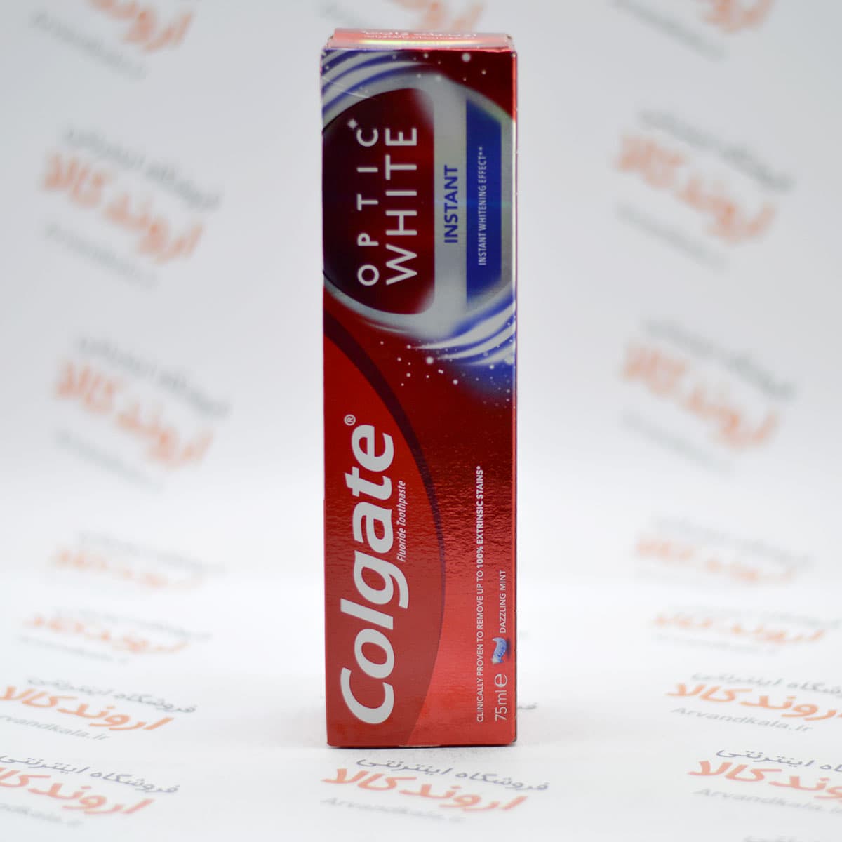 خمیر دندان کلگیت اپتیک وایت سفید کننده فوری 75 میل Colgate Optic White Instant — تصویر ۷