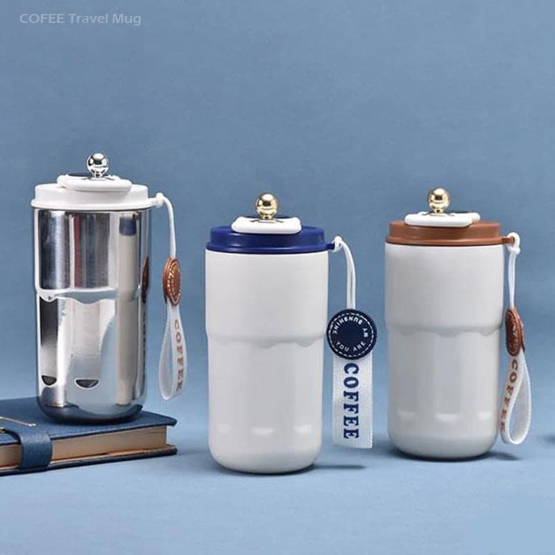 تراول ماگ دماسنج دار COFEE