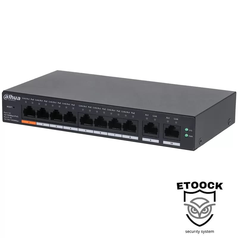 سوئیچ داهوآ مدل DH-CS4010-8ET-60 — تصویر ۶