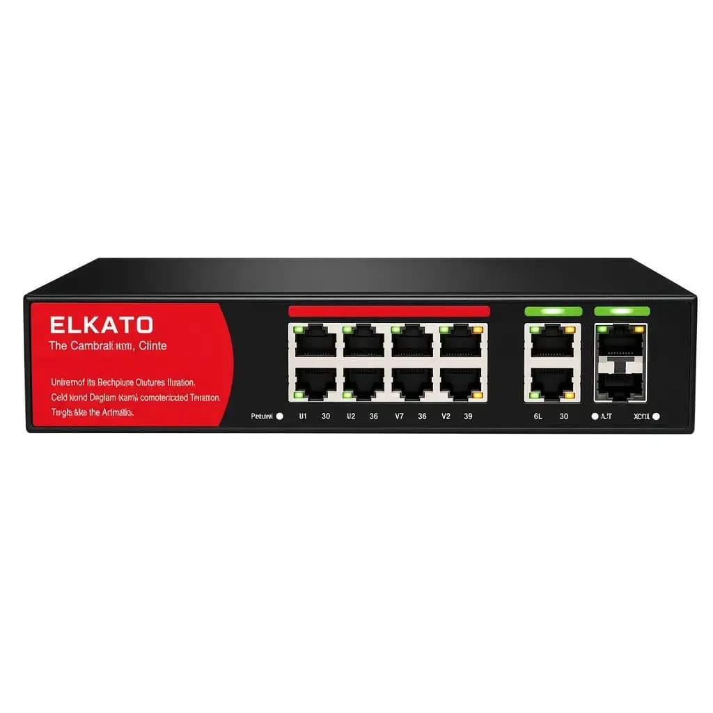 سوئیچ الکاتو 10 پورت مدل EL-1SG0822GP-120W — تصویر ۱۱