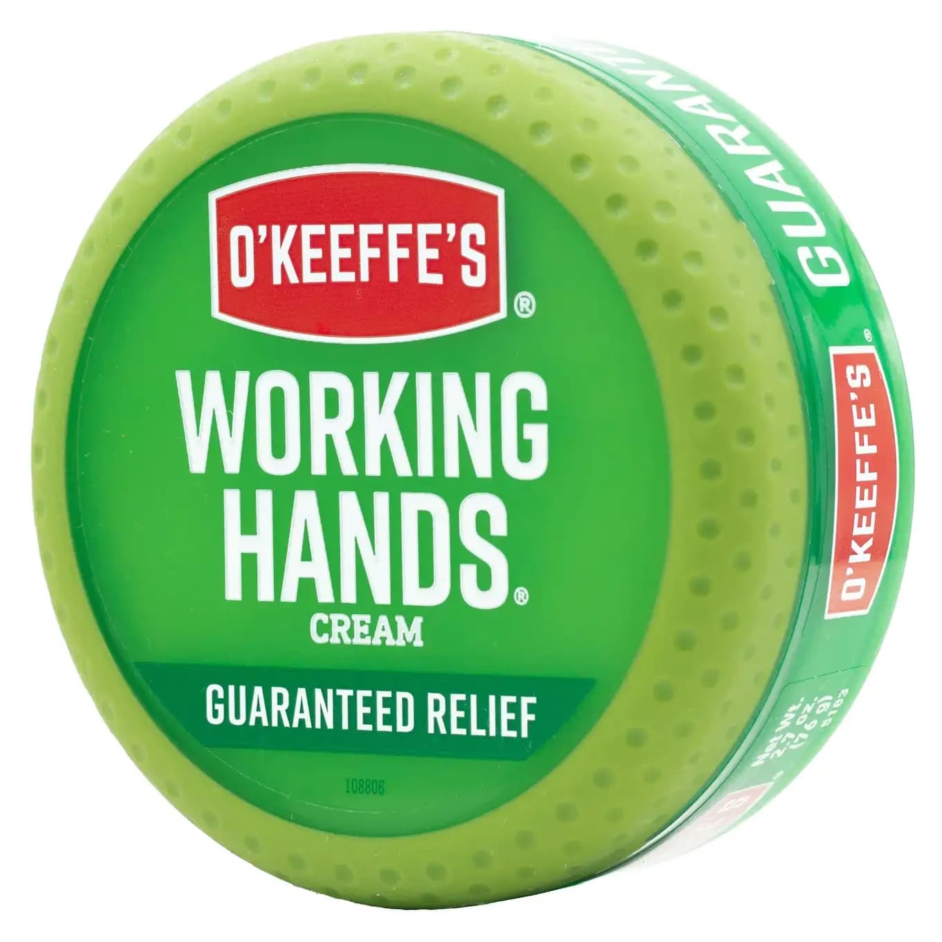 کرم آبرسان و ترمیم‌کننده دست اوکیف درمان خشکی و ترک دست 76 گرم O’Keeffe’s Working Hands Hand Cream Original Jar — تصویر ۲