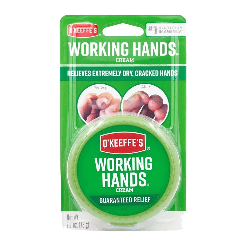 کرم آبرسان و ترمیم‌کننده دست اوکیف درمان خشکی و ترک دست 76 گرم O’Keeffe’s Working Hands Hand Cream Original Jar — تصویر ۴