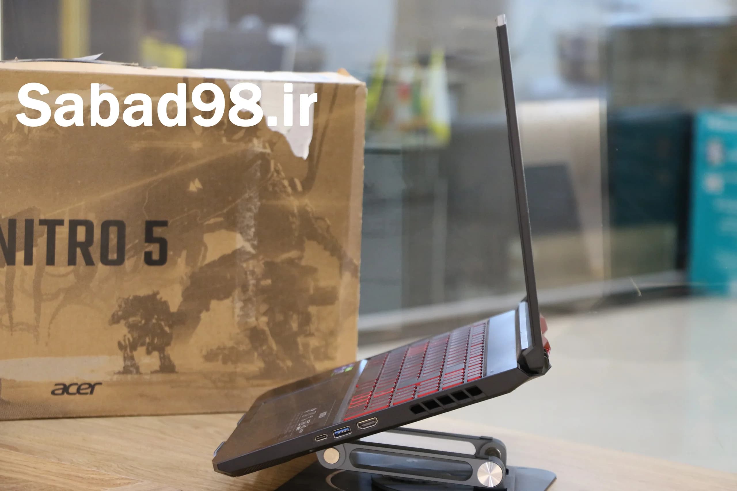 لپ تاپ Acer Nitro 5 Gaming 15 i5 11400H | 16GB | SSD 512GB | RTX 3060 6GB | 15.6 inch FHD IPS 144Hz — تصویر ۳